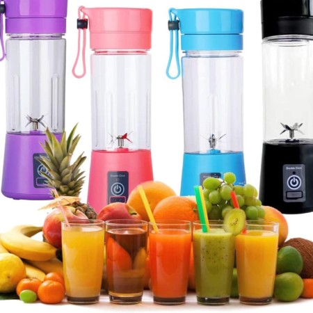 USB Rechargable Mini Portable Fruit & Vegetable Blender