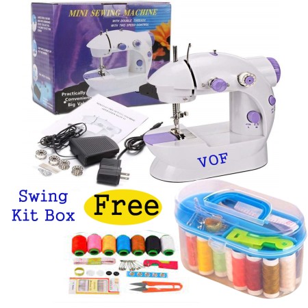 VOF CGSM-202 Mini Sewing Machine 2-Speed Double Thread Portable Electric electric portable sewing machine