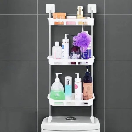 3 Layer Multifunctional Kitchen & Bathroom Wall Hanging Storage Rack