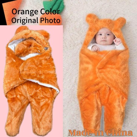 Orange baby Blanket New Born To 2.5 years