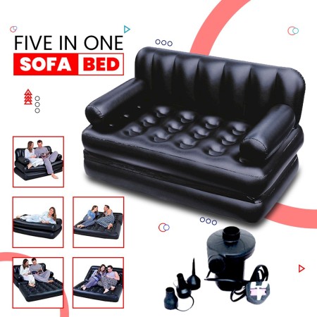 5 In 1 Air Bed Cum Sofa