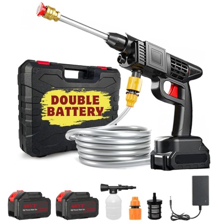 Double Battery Bike wash spray gun