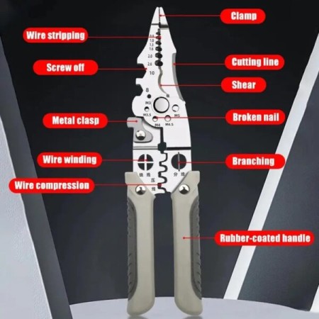 multifunctional wire stripper