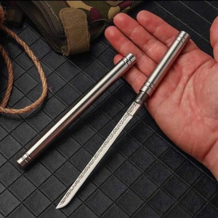 All-steel Bastard Stick Fruit Knife