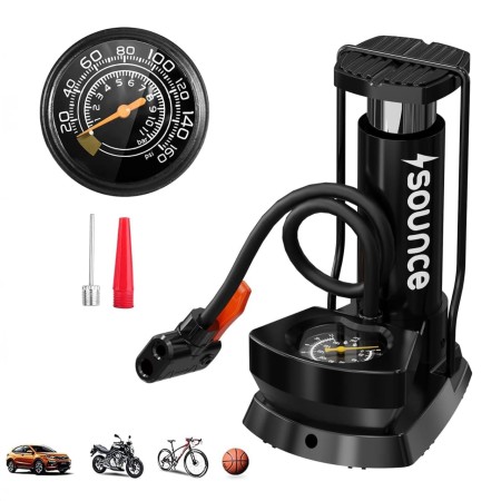 Bicycle Pump Foot Pedal Bike
