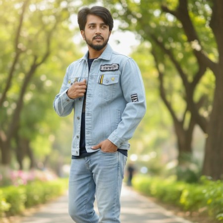 Denim Wash Jacket (Jeins Color)