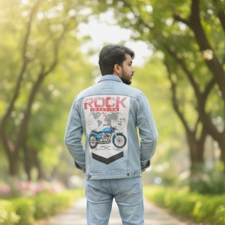 Denim Wash Jacket (Jeins Color)