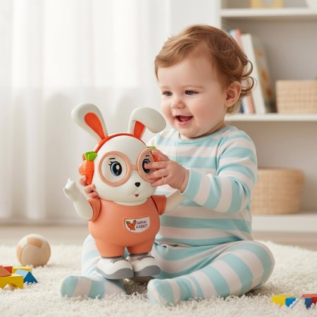 Dancing rabbit toy