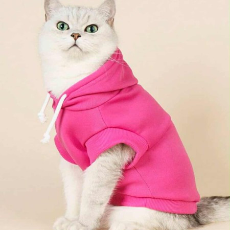 Winter Cat Premimum Dress Pink