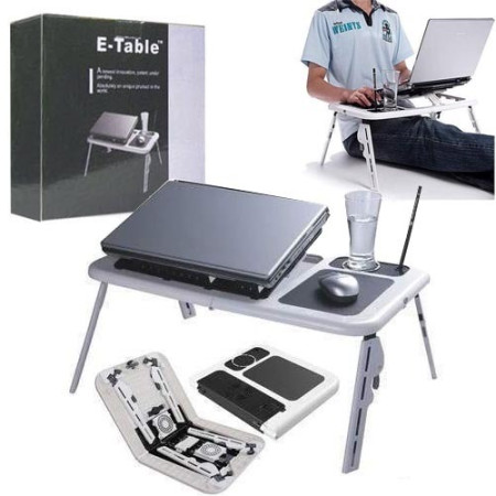 Laptop E Table Portable With Air Cooling