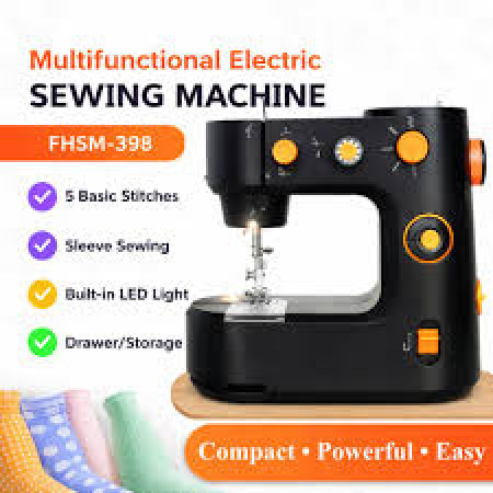 FHSM-398 Mini Electric Jeans Sewing Machine with KC
