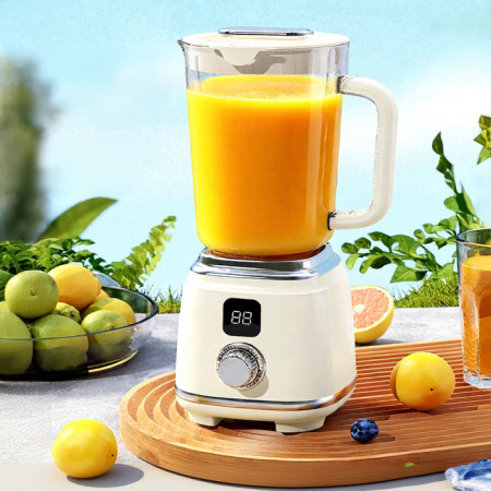 White Portable Juicer Blender 600ml Electric Fruit Juicer USB Charging