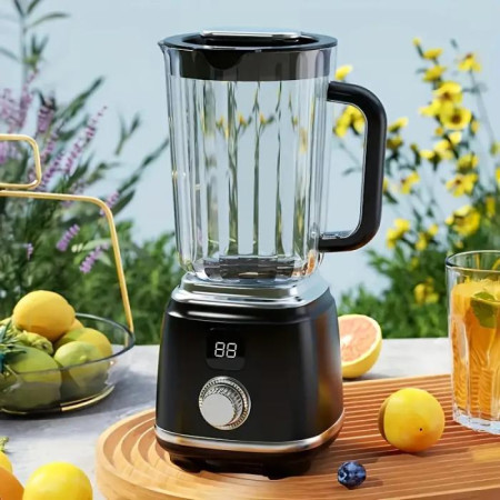 Black Portable Juicer Blender 600ml Electric Fruit Juicer USB Charging