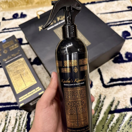 KISWATUL KAABA TAWAAF PERFUME SPRAY with SABUN SOAP | 400ML (TURKEY)
