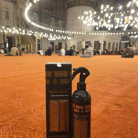KISWATUL KAABA TAWAAF PERFUME SPRAY with SABUN SOAP | 400ML (TURKEY)