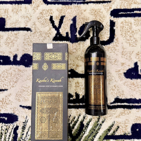 KISWATUL KAABA TAWAAF PERFUME SPRAY with SABUN SOAP | 400ML (TURKEY)