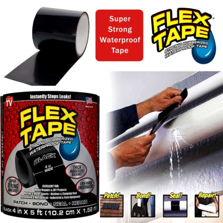 Flex Tape for Pipe Repair