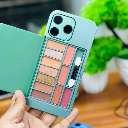 iphone Shaped Eyeshadow Palette with Mirror Back