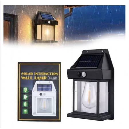 ( 2Pcs ) Solar LED Outdoor Solar Power Sensor Light
