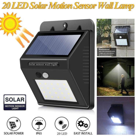 Solar LED Outdoor Solar Power Sensor Light