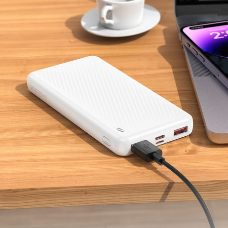 UGREEN, 10000mAh 22.5W, Type-C&B, USB, Two-way Power Bank, Black