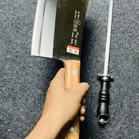 Jin Shi Li (White-1.064Kg) Knife Sharpening Rod একদম ফ্রি
