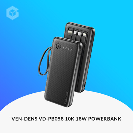 Ven-Dens VD-PB058 10000mAh Power Bank