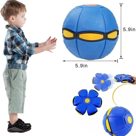 Flat-to-Ball Magic Toy New