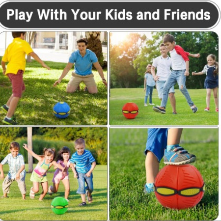 Flat-to-Ball Magic Toy New