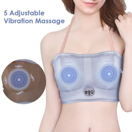 Breast Chest Massager Vibrator Lactation Massager Enlarge Massage