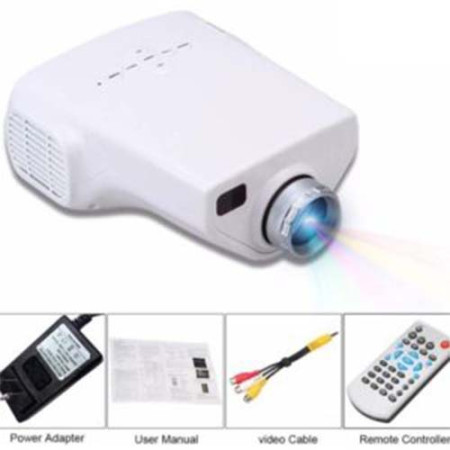 E03 Portable LED Projector Home Children Early Education HD Mini Projector