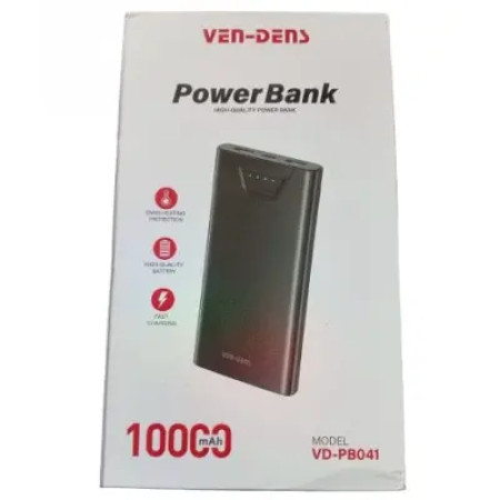Cooling Fan With 10000mah VEN-DENS 041 power bank Free