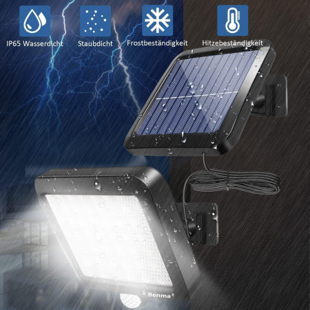(1Pcs) 56 LED Solar Powered PIR Motion Sensor Solar Light