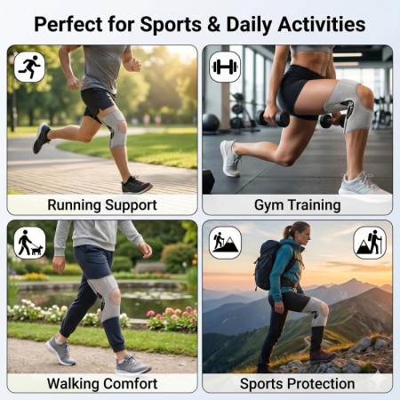 Premium Spring Knee Support (২ পিস)