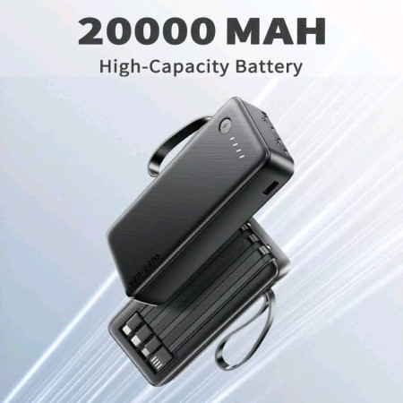 Ven-Dens VD-PB 059 Model 20000mAh Power Bank With uiisii Nick Band