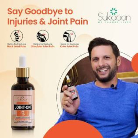 2pcs JOINT-ON Essential Oil Blend by Sukooon 30ML Made In Pakistan