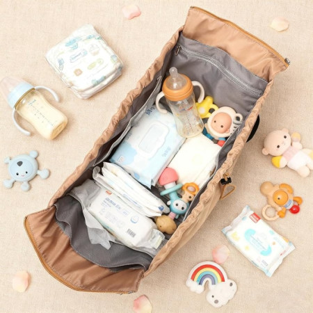 Black Mommy Bag - Multifunctional
