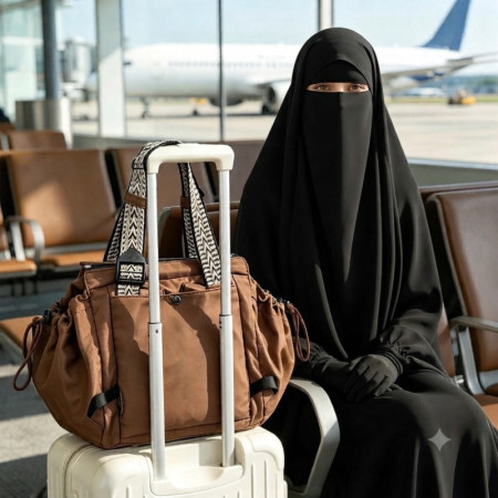 Black Mommy Bag - Multifunctional