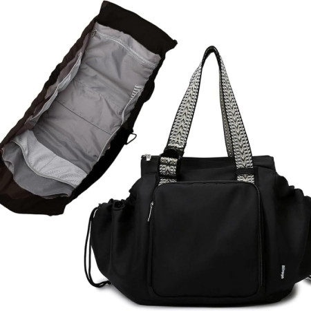 Black Mommy Bag - Multifunctional
