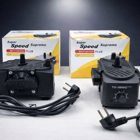 Combo Pack Gas Pump with Pipe and Steel Clamp - Air Pump Set - Super Speed TX 3000G High Pressure Gas Pumps Combo Pack - Air and Gas Increasing Compressor Pump For Gas and Air