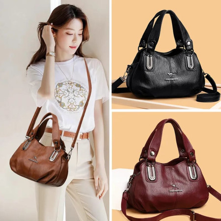 Coffee China Leather Trendy Vegan Tote Bag