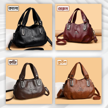 Meroon China Leather Trendy Vegan Tote Bag