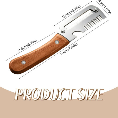 3-in-1 Scallion Shredder & Peeler