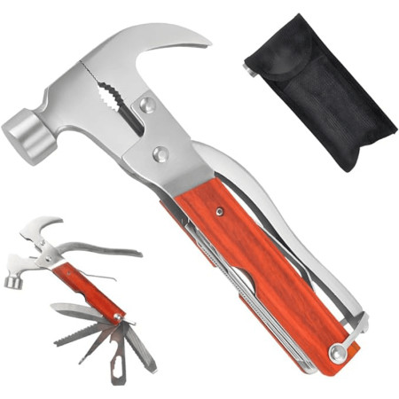 multifictional hammer tools travel tool set 9 in 1