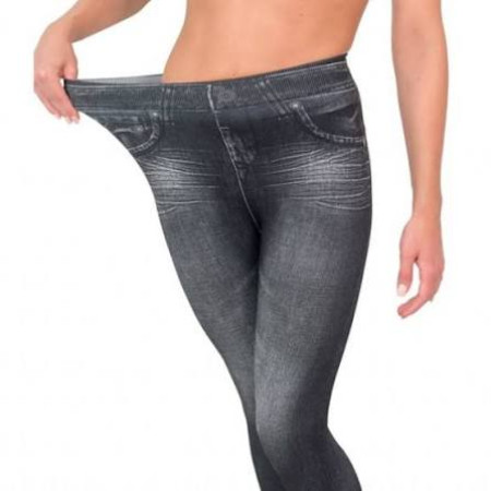 Slim N Lift Caresse Jeans Free Size (Black Color)